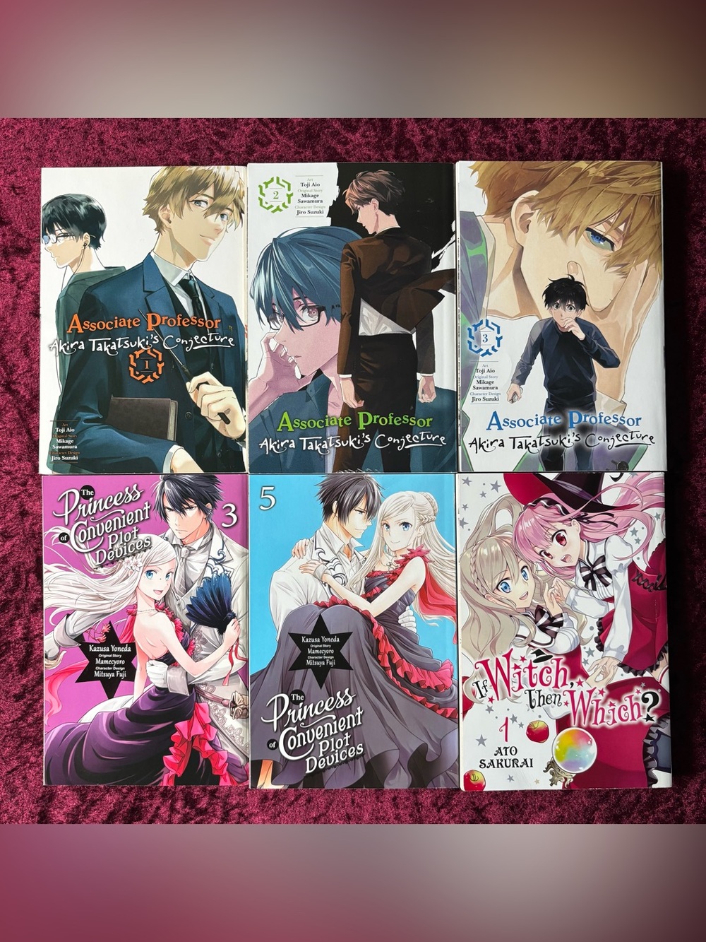 Set of 6 Yen Press Manga